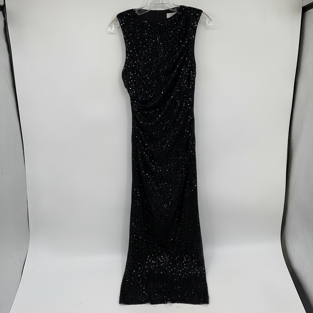 Quiz Black Sequin Maxi Dress | Women’s Size 4, Regular